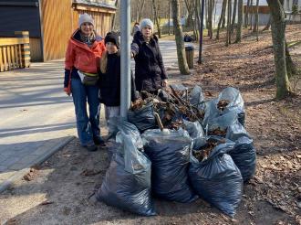Жители Зеленоградского округа приняли активное участие в общерегиональном субботнике